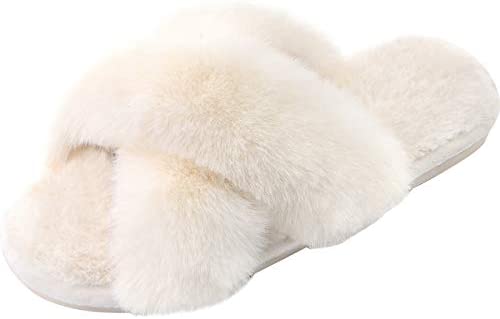 Ladies’ Fur Slippers