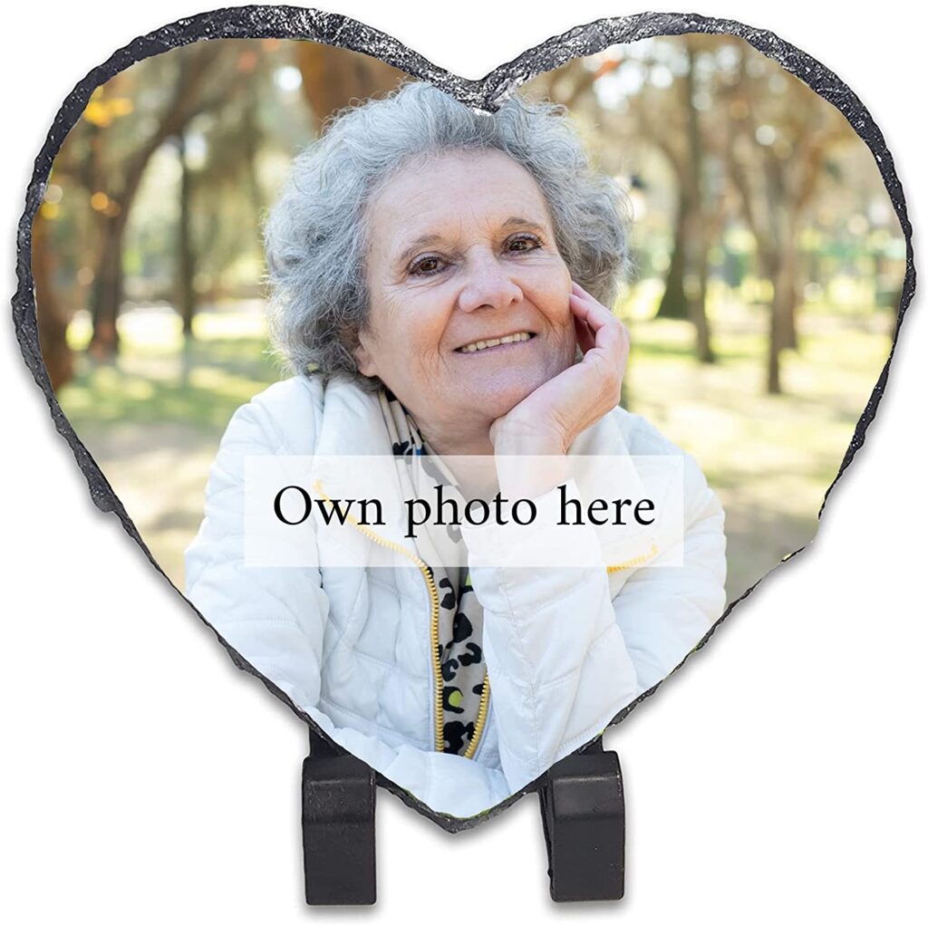 Personalized Heart Rock Slate